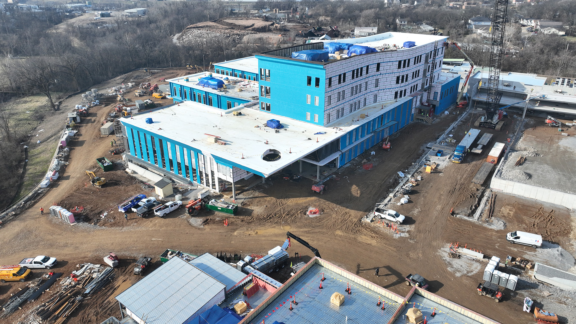 Nashville Youth Empowerment Campus Topping-Out with CMA Artist of the Year Jelly Roll