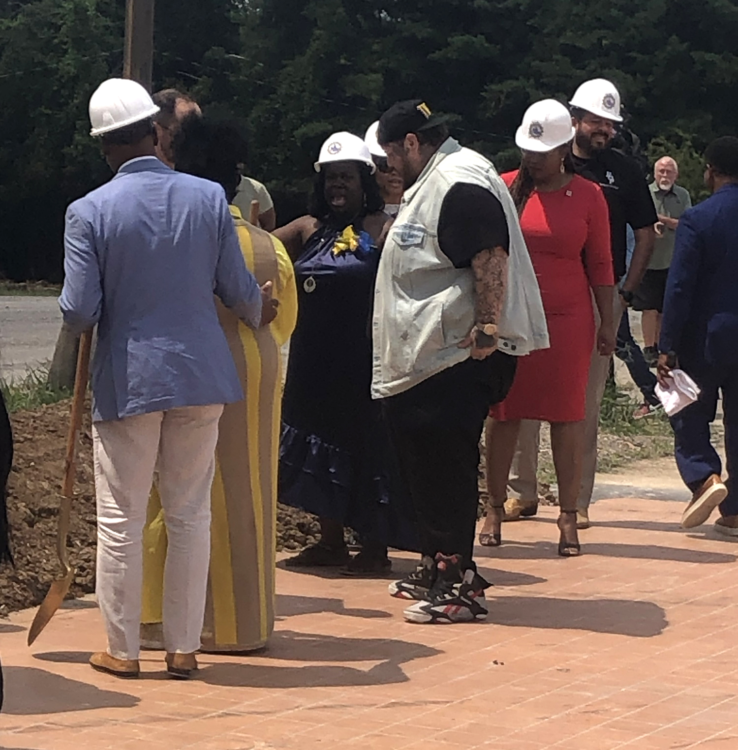 Capital Project Solutions Celebrates with Mayor Freddie O’Connell and CMA Artist of the Year Jelly Roll at ground breaking ceremony for the new Nashville Juvenile Youth Empowerment Center (NYCE).